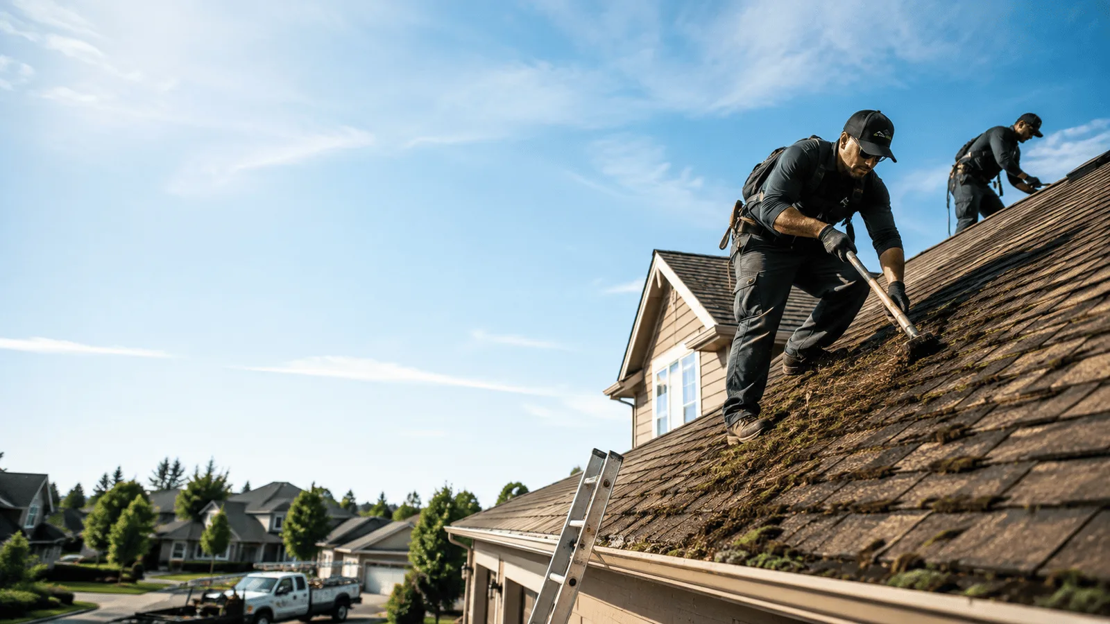 Roof Moss Removal in Hackensack, MN near me